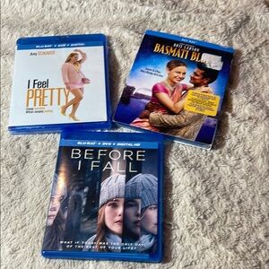Blu-ray Movie Collection: I Feel Pretty, Basmati Blues, Before I Fall